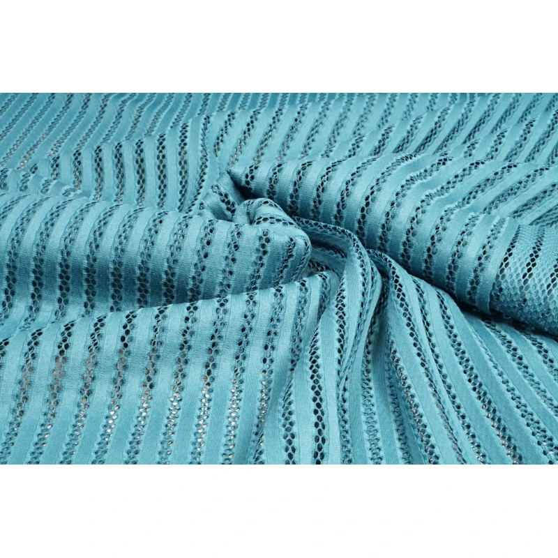 Lace Stripe Petrol