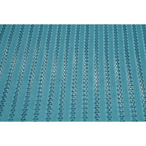 Lace Stripe Petrol - Afbeelding 2