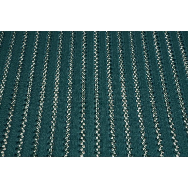 Lace Stripe Donkergroen - Afbeelding 2