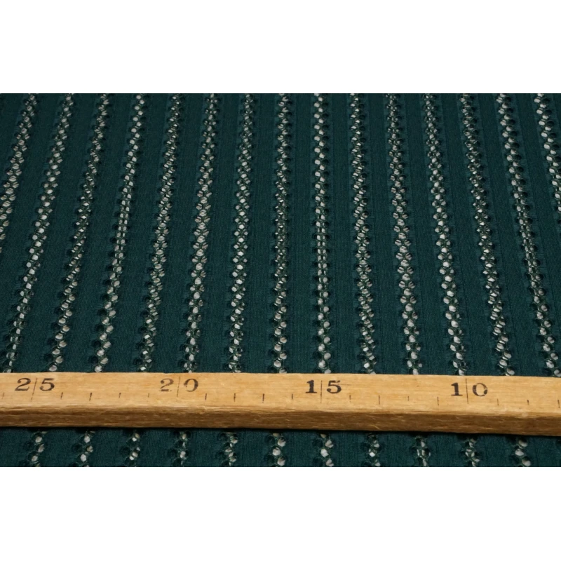 Lace Stripe Donkergroen - Afbeelding 3