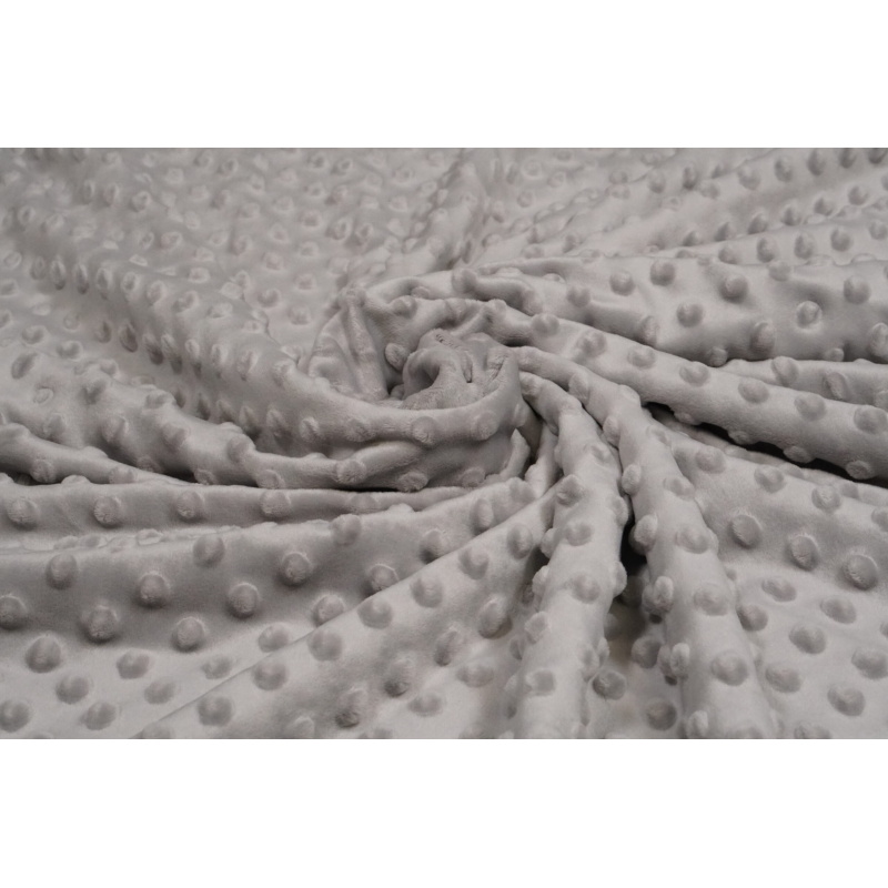 Minky Fleece Lichtgrijs