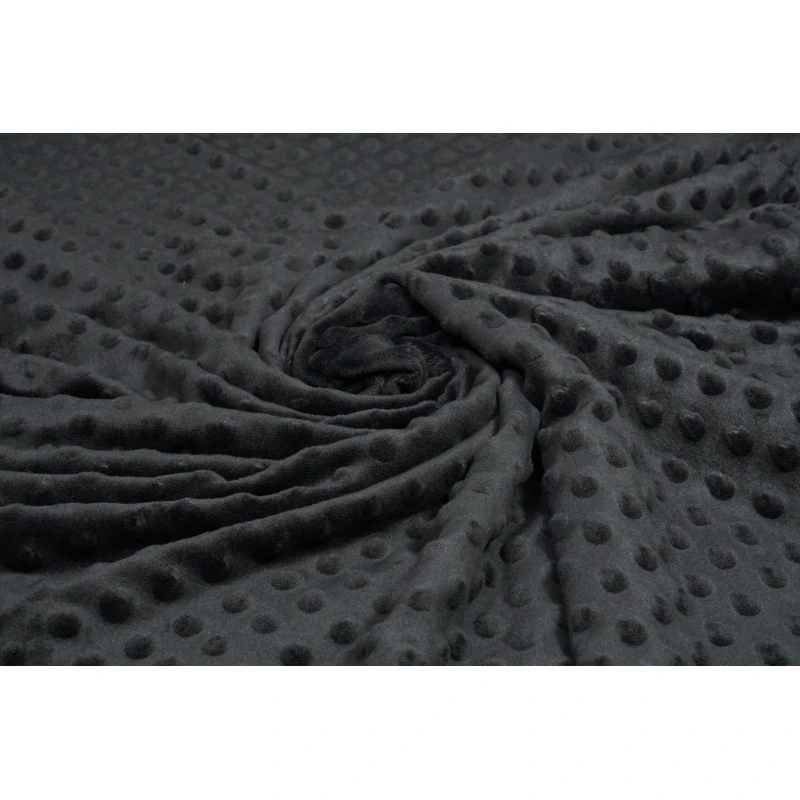 Minky Fleece Zwart