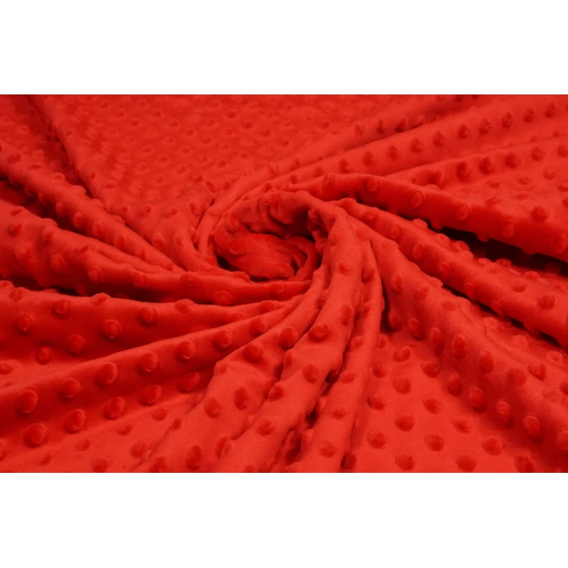 Minky Fleece Rood