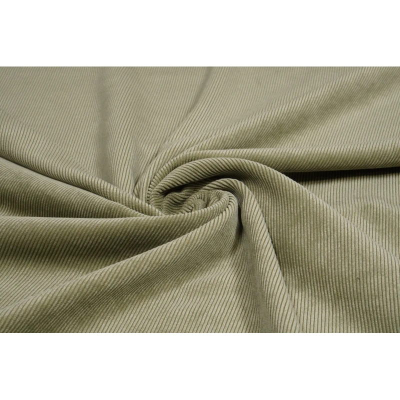 Corduroy Stretch 11 Wales Olijf