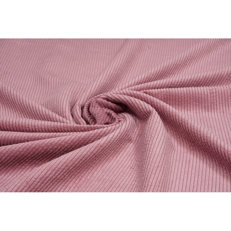 Corduroy 6 Wales Donker Oud Roze