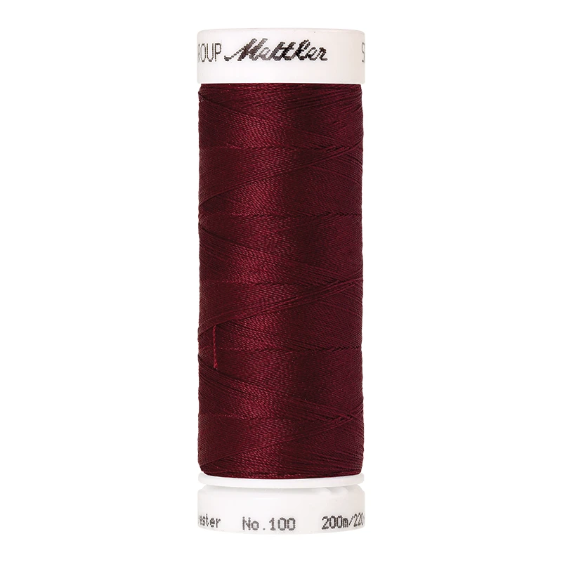 Amann Mettler Seralon 200M – 0098 Crimson