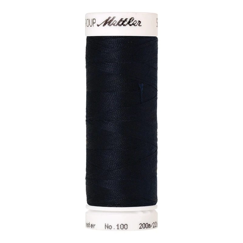 Amann Mettler Seralon 200M – 0810 Blue Black