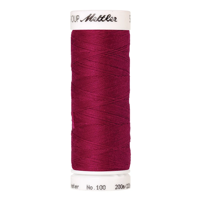 Amann Mettler Seralon 200M – 1422 Bright Ruby