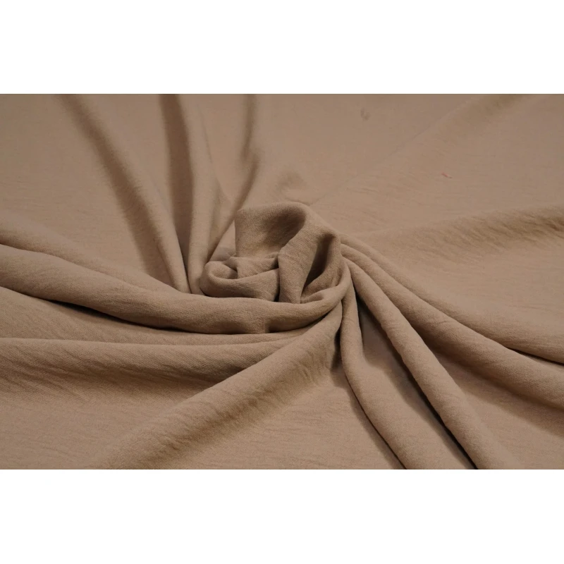 Italian Crepe Stretch Camel