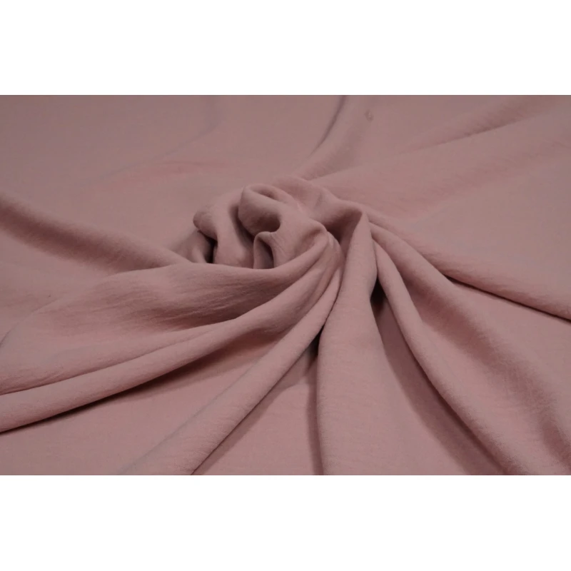 Italian Crepe Stretch Licht Oud Roze