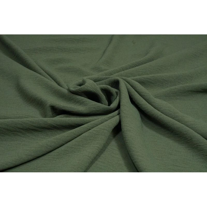 Italian Crepe Stretch Legergroen