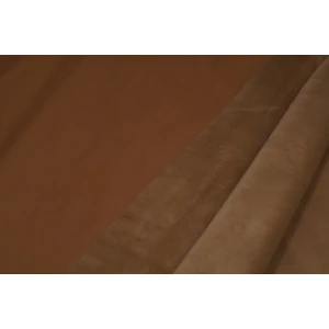 Leather Stretch Velvet Camel - Afbeelding 2