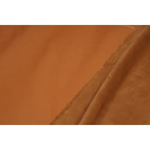 Leather Stretch Velvet Cognac - Afbeelding 2