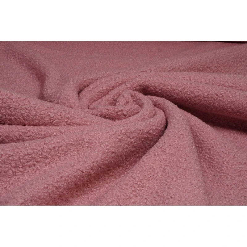 Heavy Bouclé Oud Roze