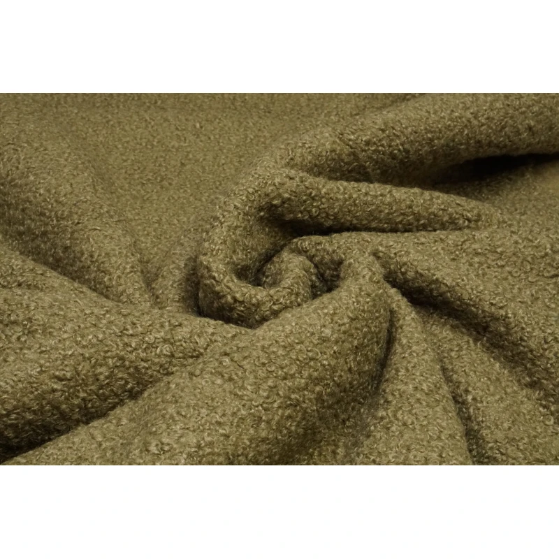Heavy Bouclé Olijfgroen