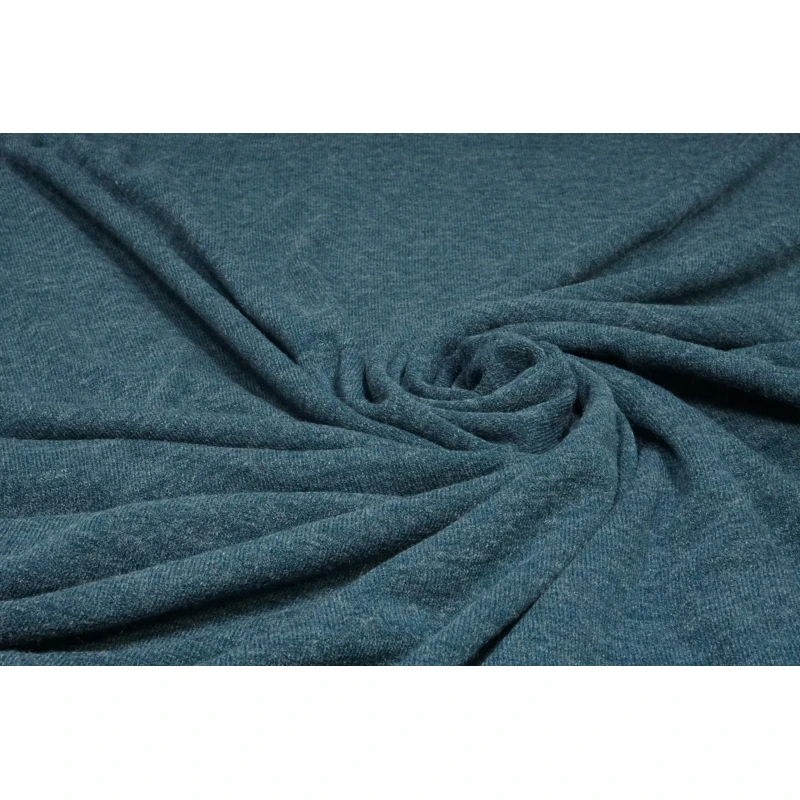 Angora knitted Petrol