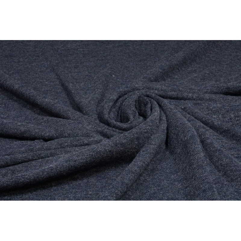 Angora knitted Donkerblauw