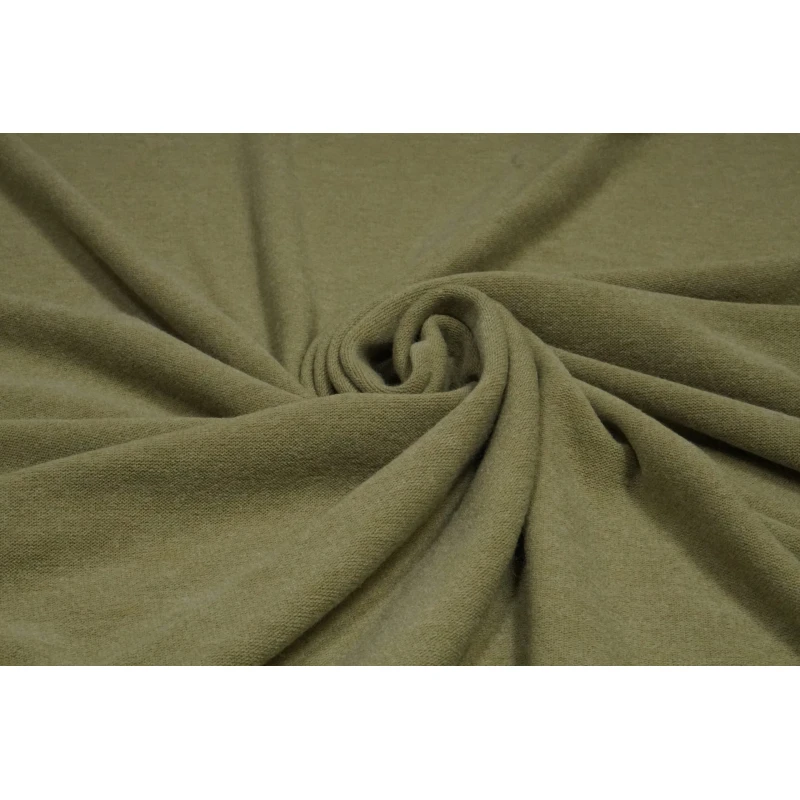 Angora Knitted Olijf