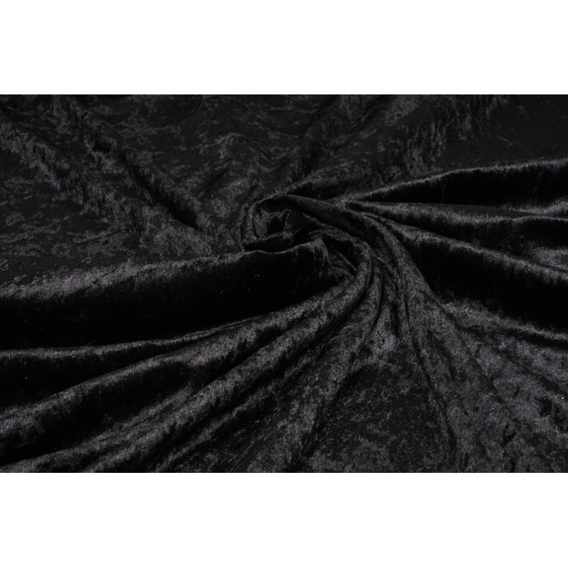 Velours De Panne Zwart