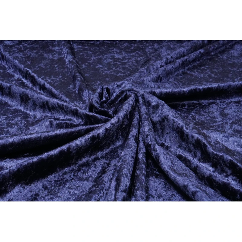 Velours De Panne Donkerblauw