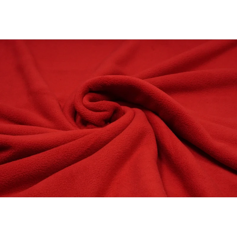 Anti-Pilling Fleece Donker Rood