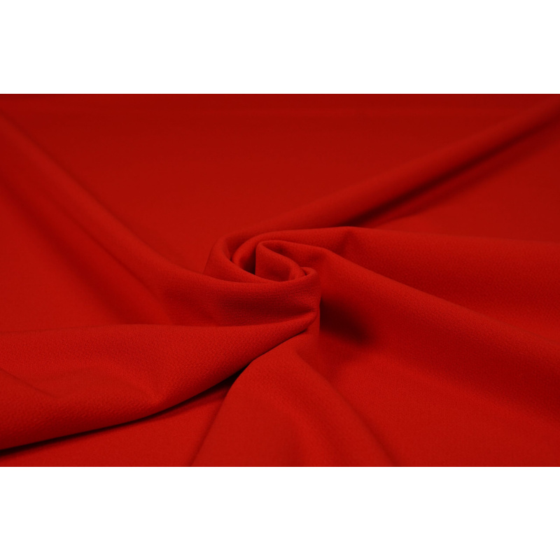 Scuba Crêpe Jersey Rood