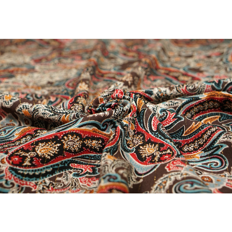 Viscose met Lurex 22053/058