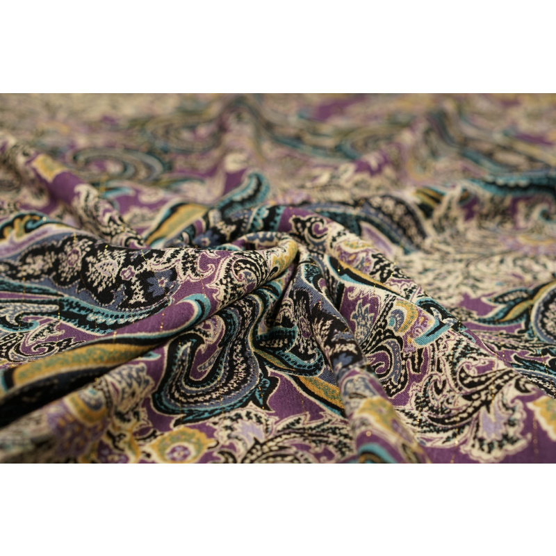 Viscose met Lurex 22053/045