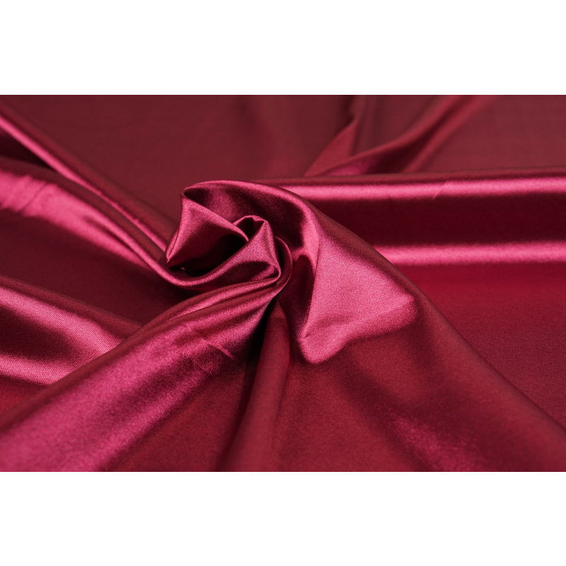 Stretch Satijn Magenta