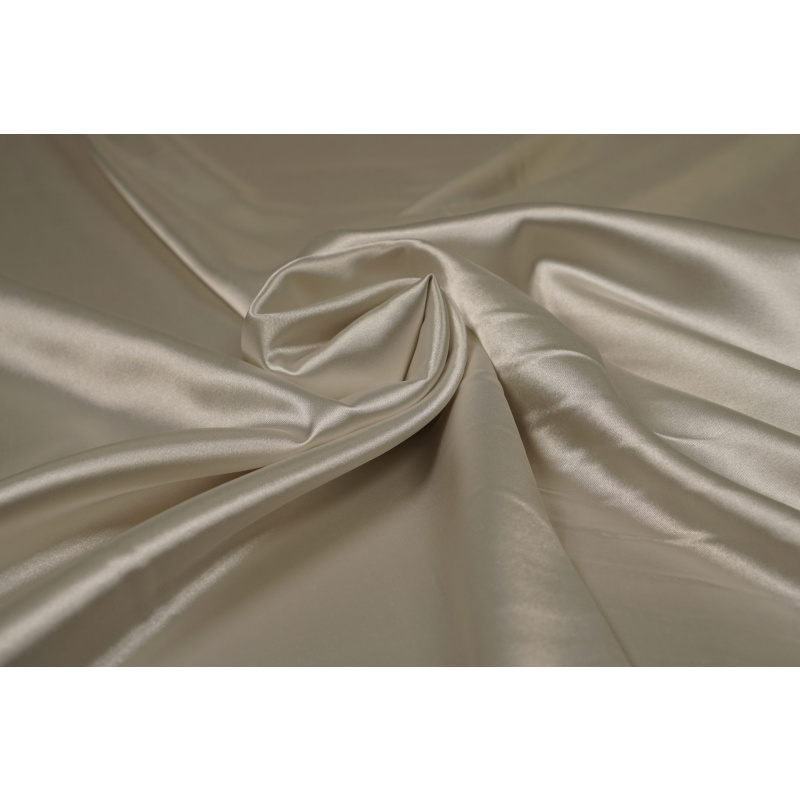 Stretch Satijn Off-White