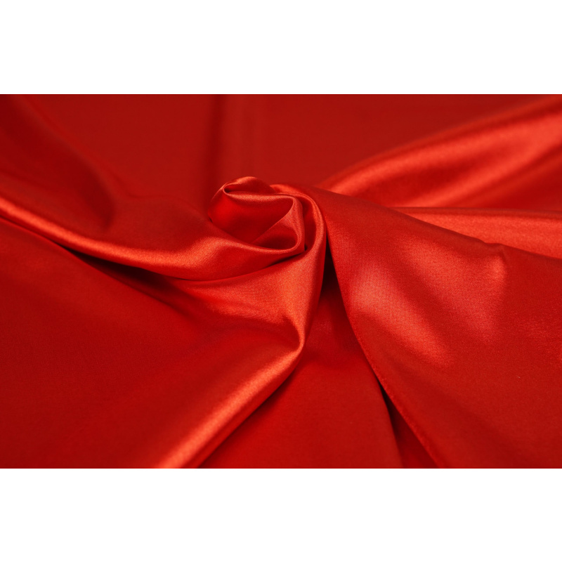 Stretch Satijn Red