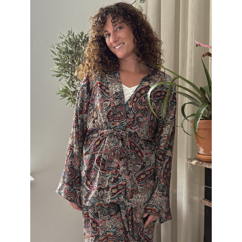 Boenzo Box Kimono Viscose