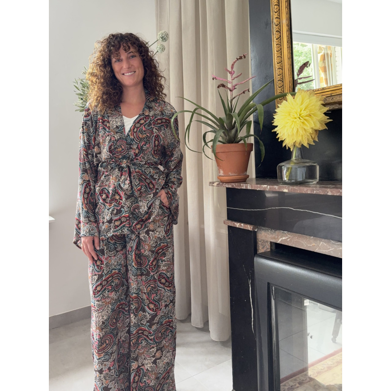 Boenzo Box Trousers Viscose