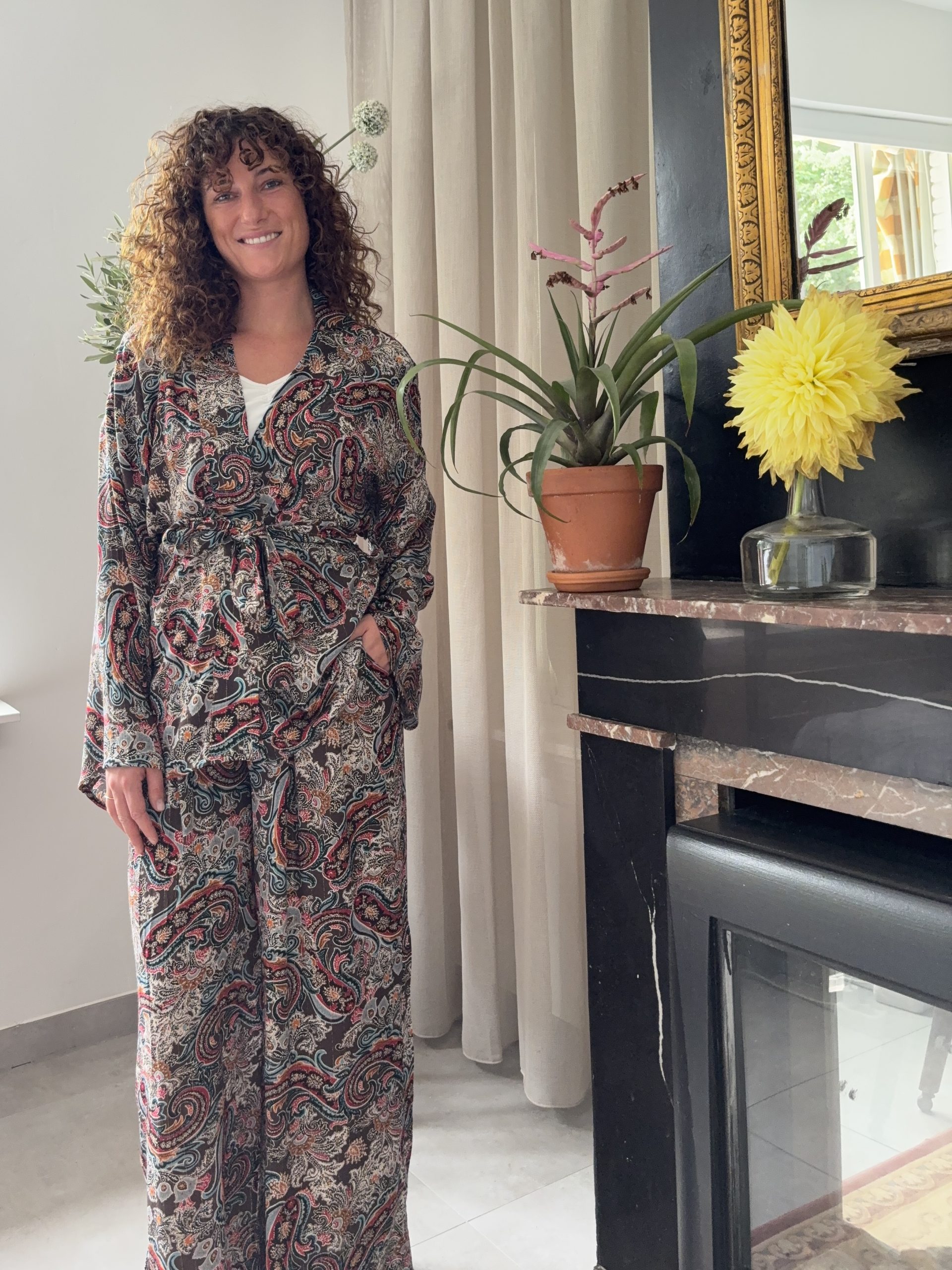 Boenzo Box Trousers Viscose