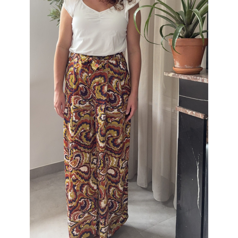 Boenzo Box Trousers Satijn