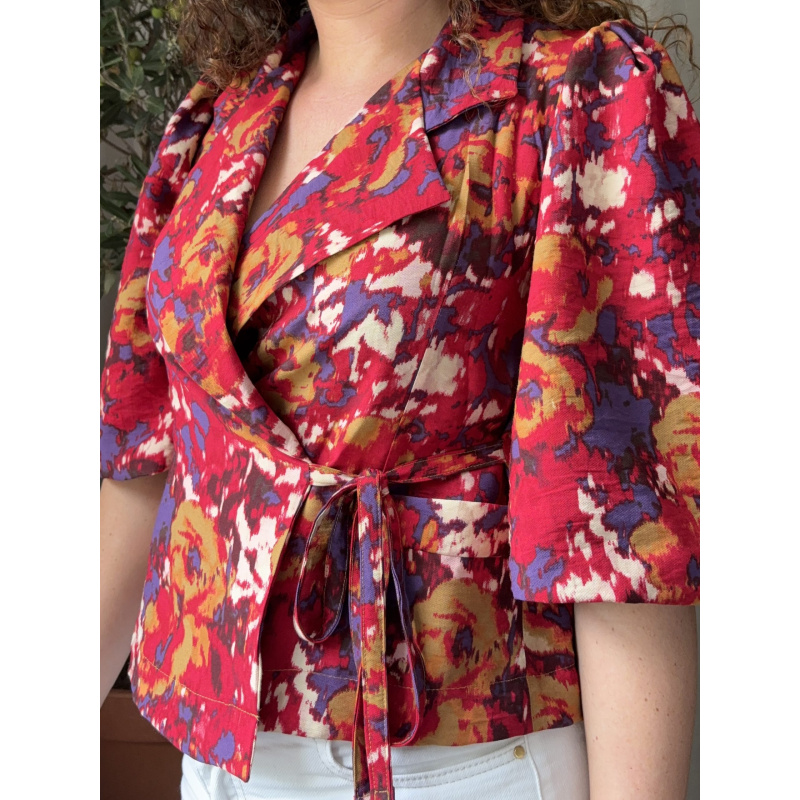 Boenzo Box Bow Tie Jacket Viscose