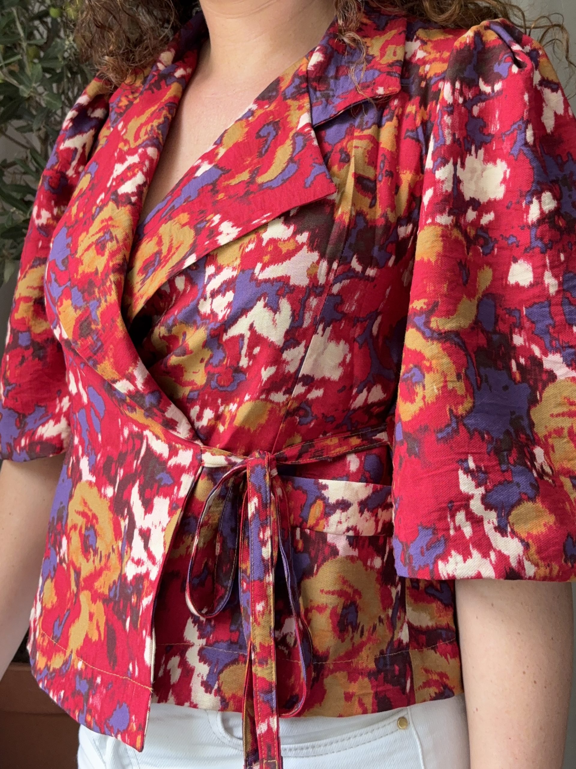 Boenzo Box Bow Tie Jacket Viscose