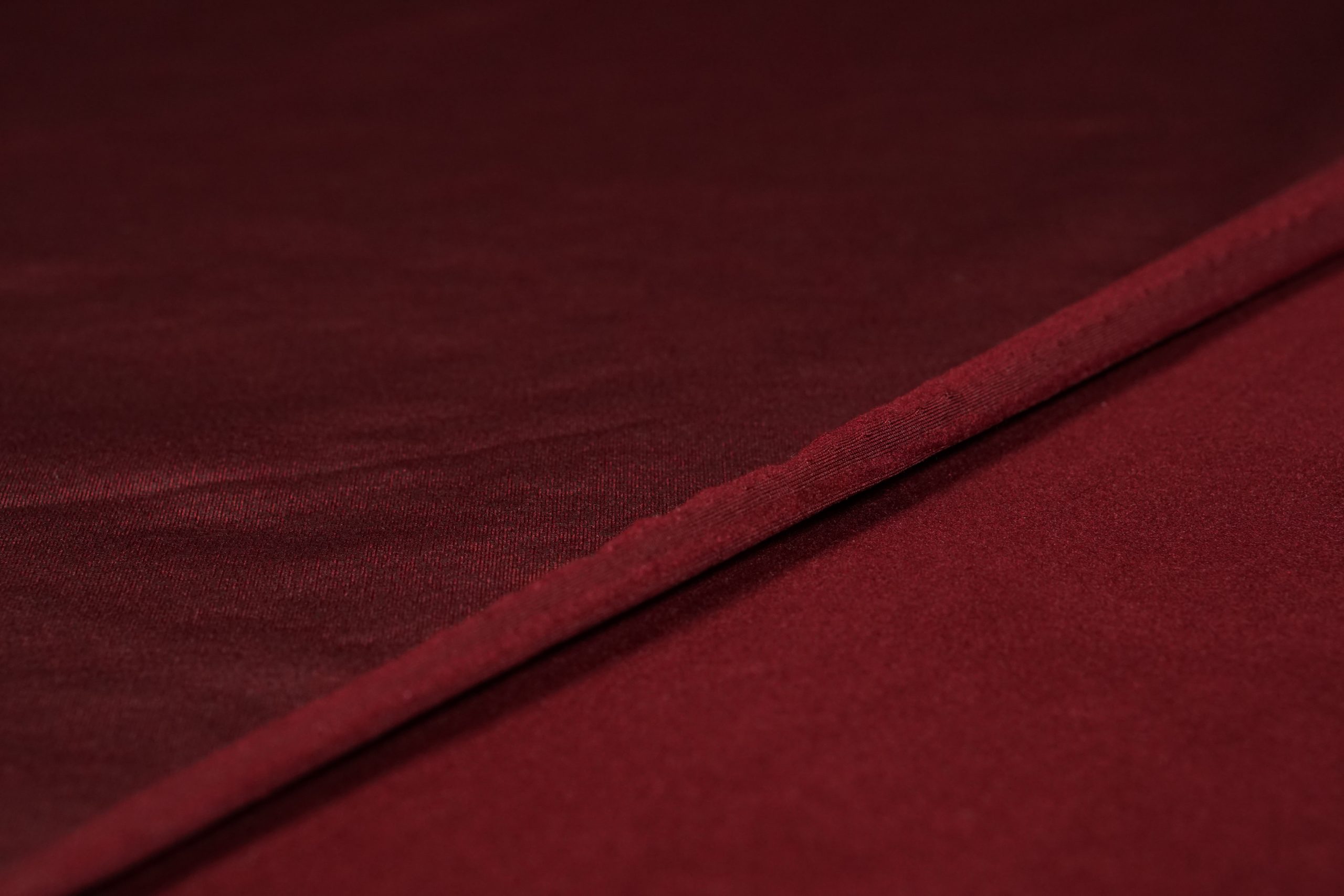 Jersey Leatherlook Bordeaux - Afbeelding 2