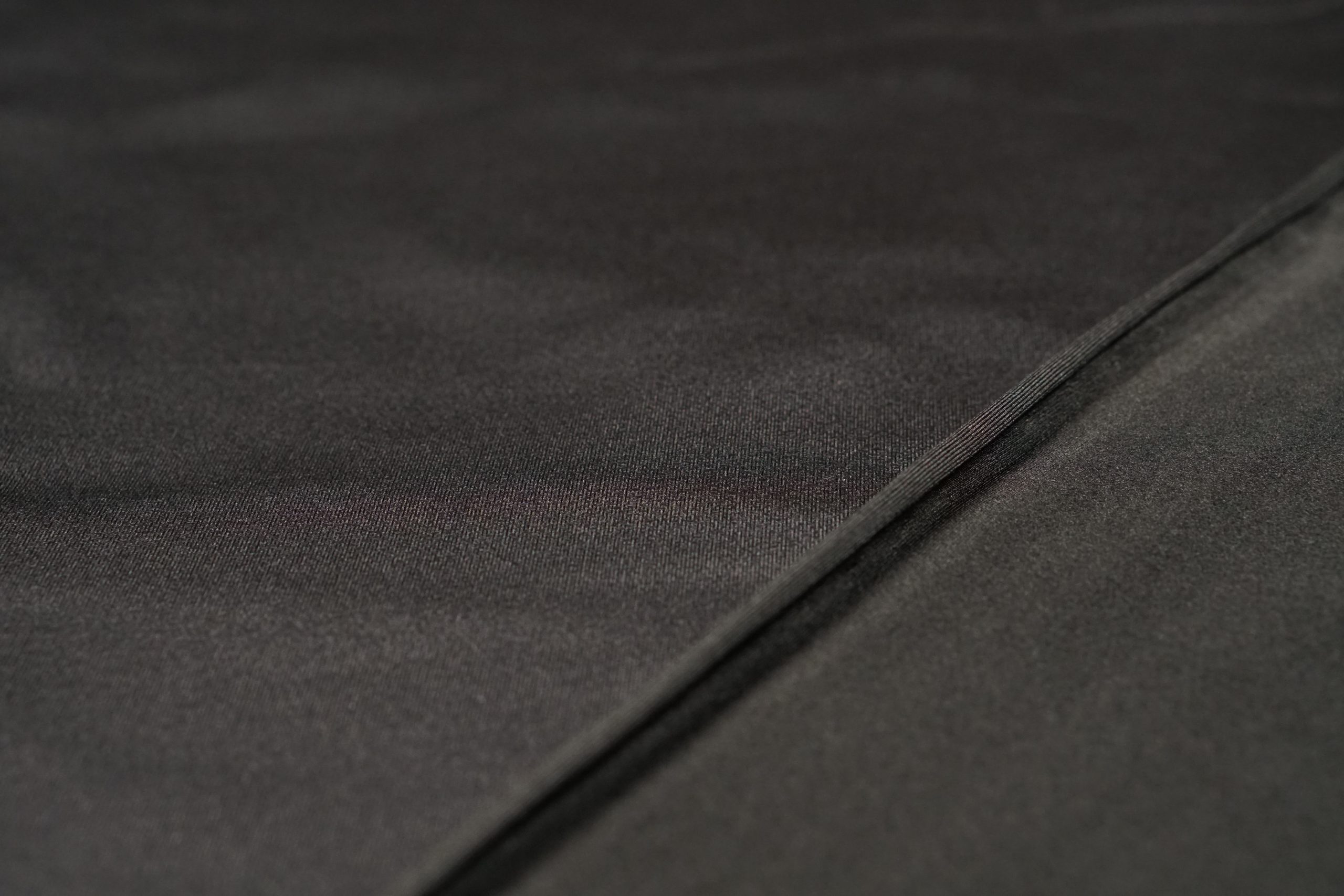 Jersey Leatherlook Zwart - Afbeelding 2