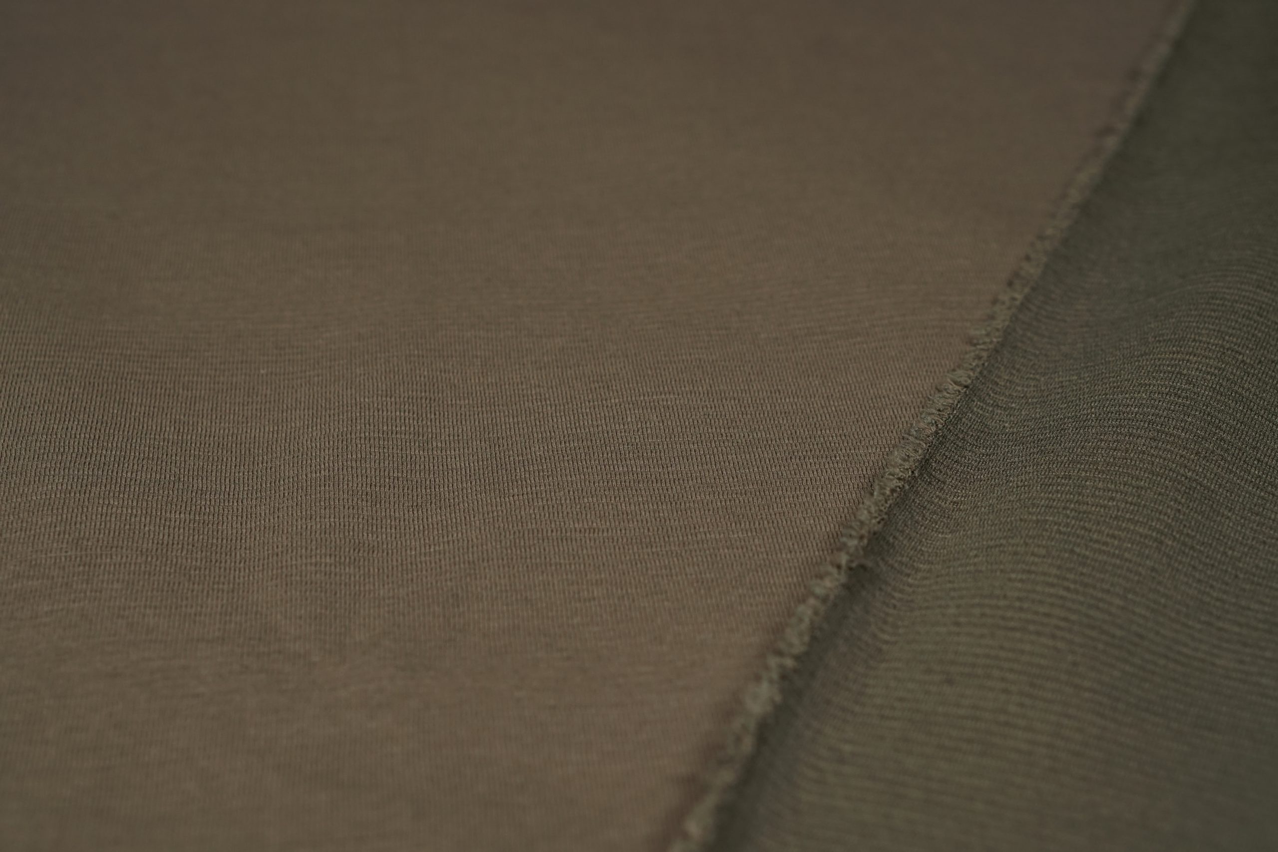 Ottoman Rib Jersey Army - Afbeelding 2