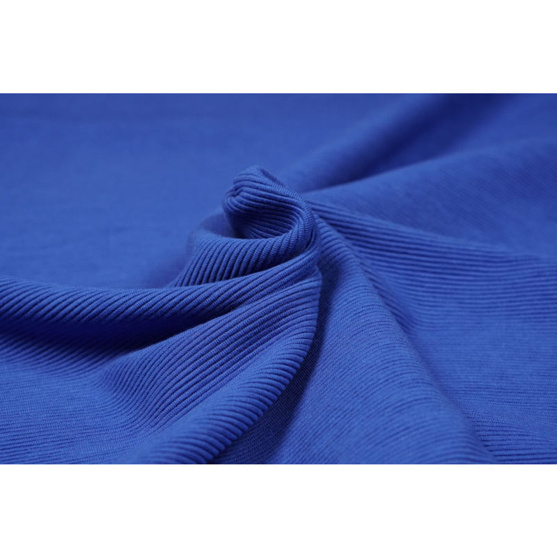 Ottoman Rib Jersey Cobalt