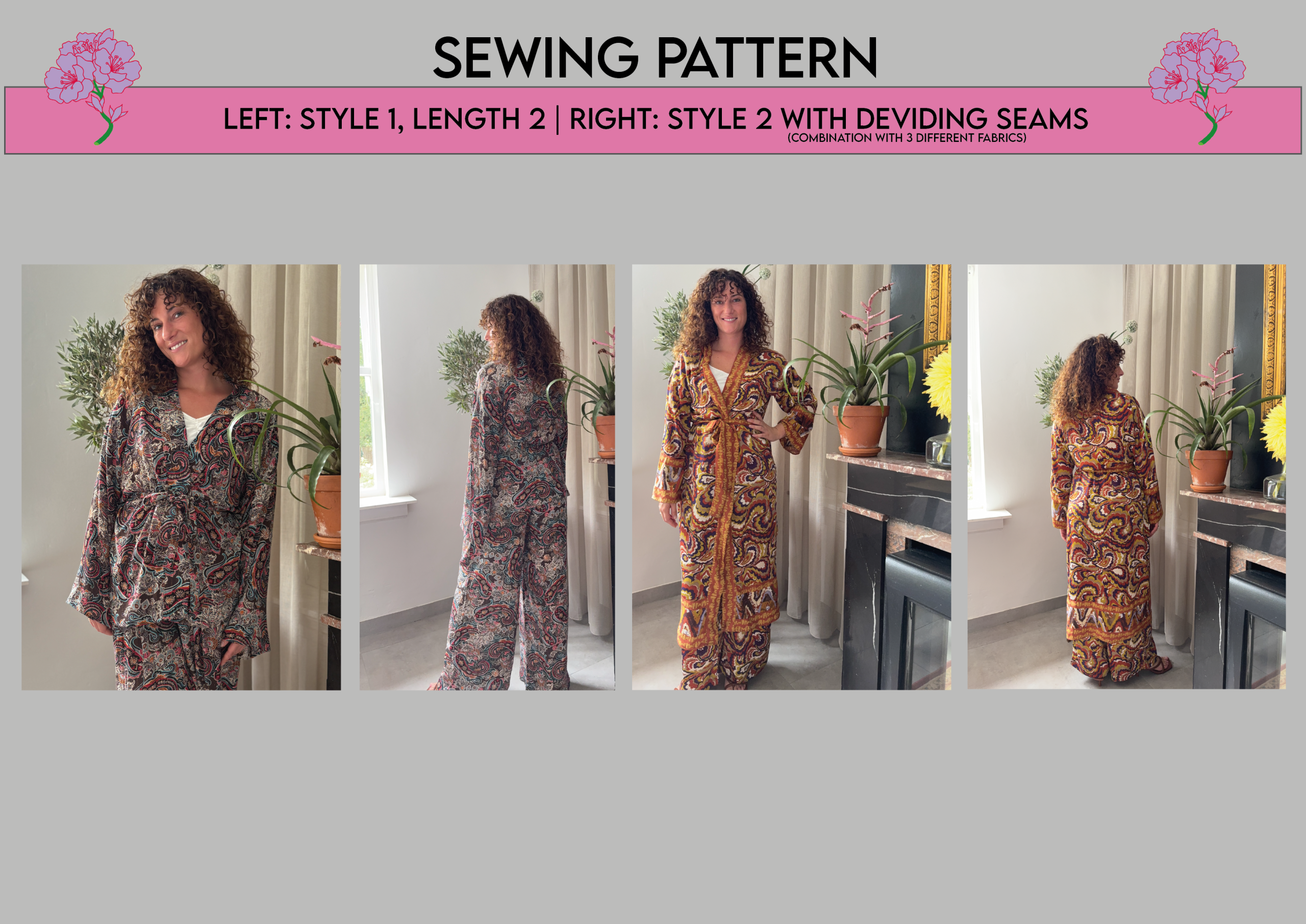 PDF Naaipatroon Kimono - Afbeelding 3