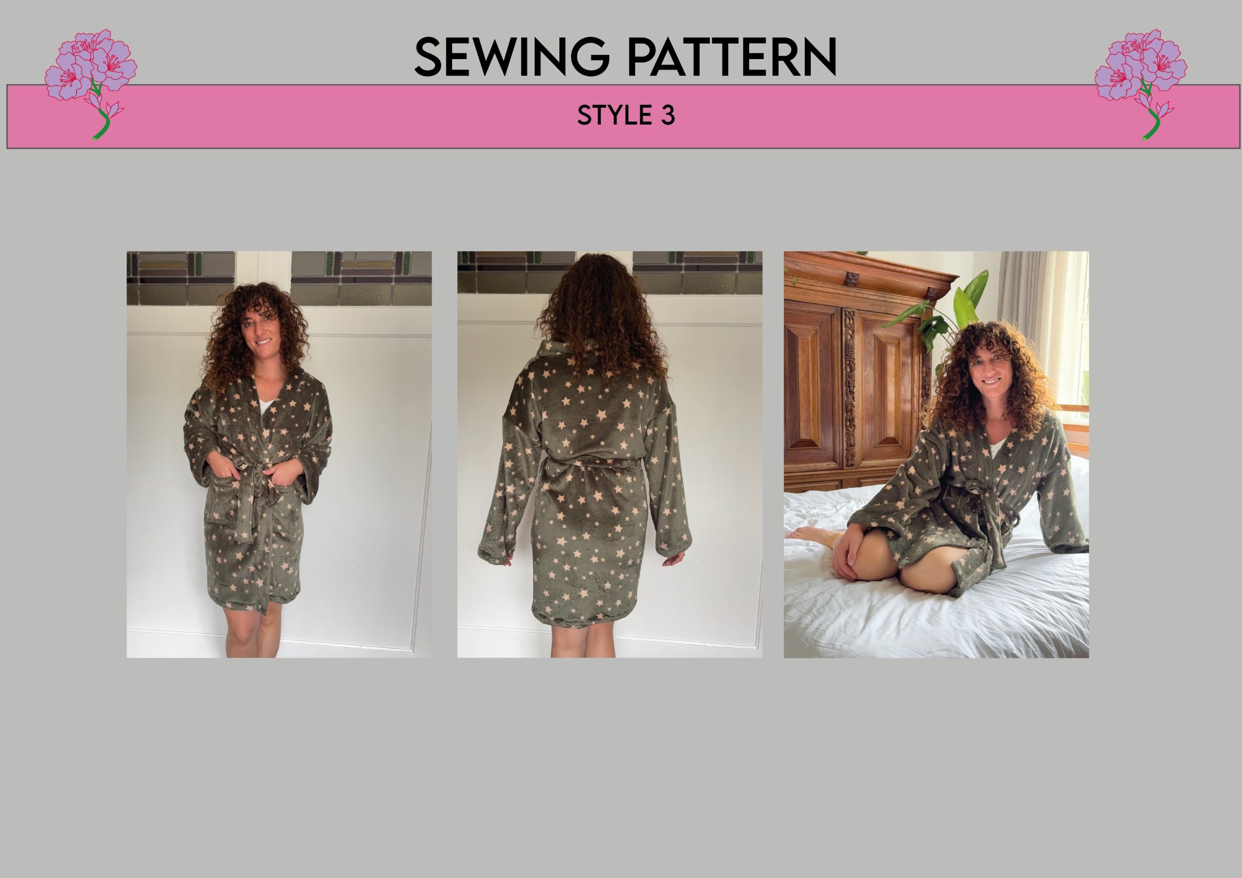 PDF Naaipatroon Kimono - Afbeelding 4