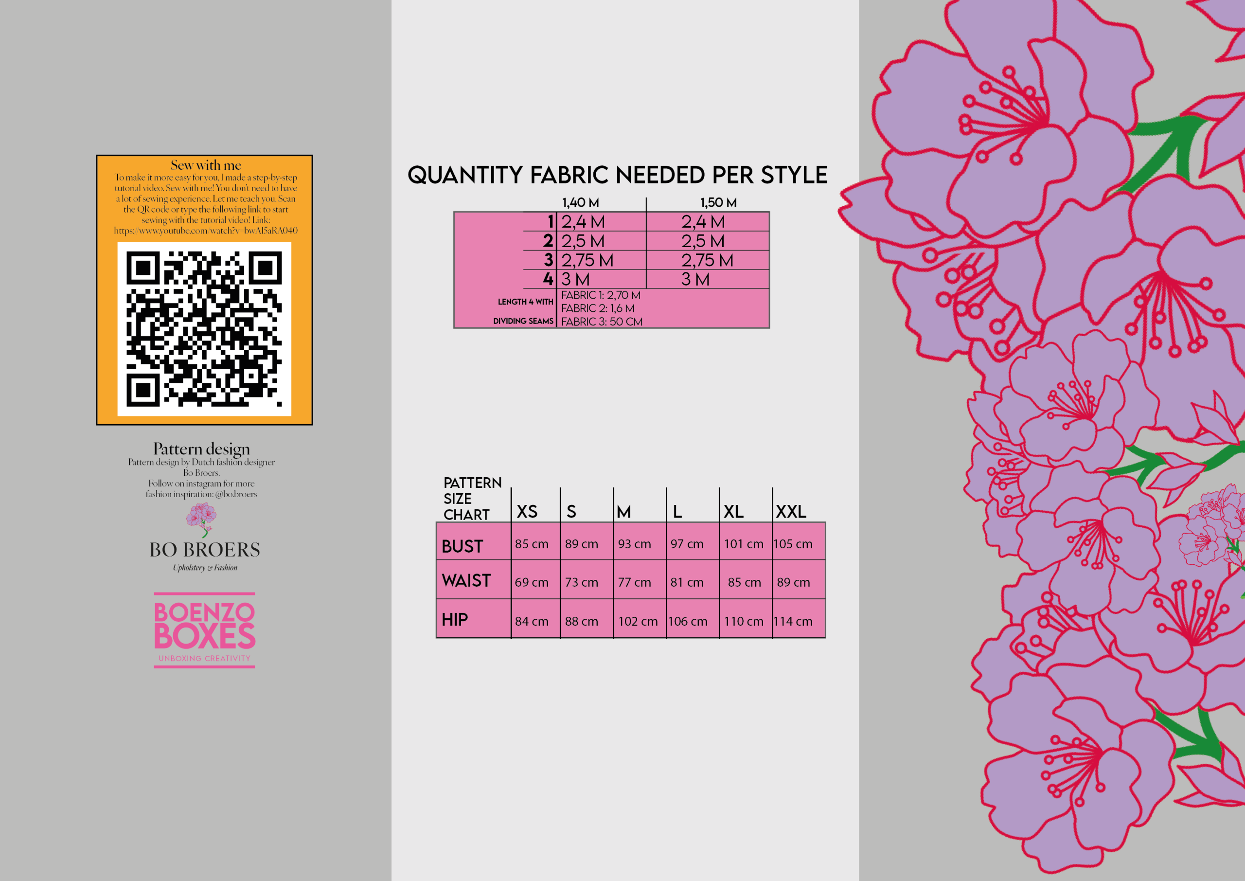 PDF Naaipatroon Kimono - Afbeelding 6