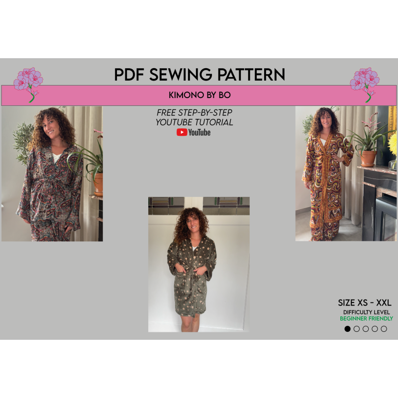 PDF Naaipatroon Kimono
