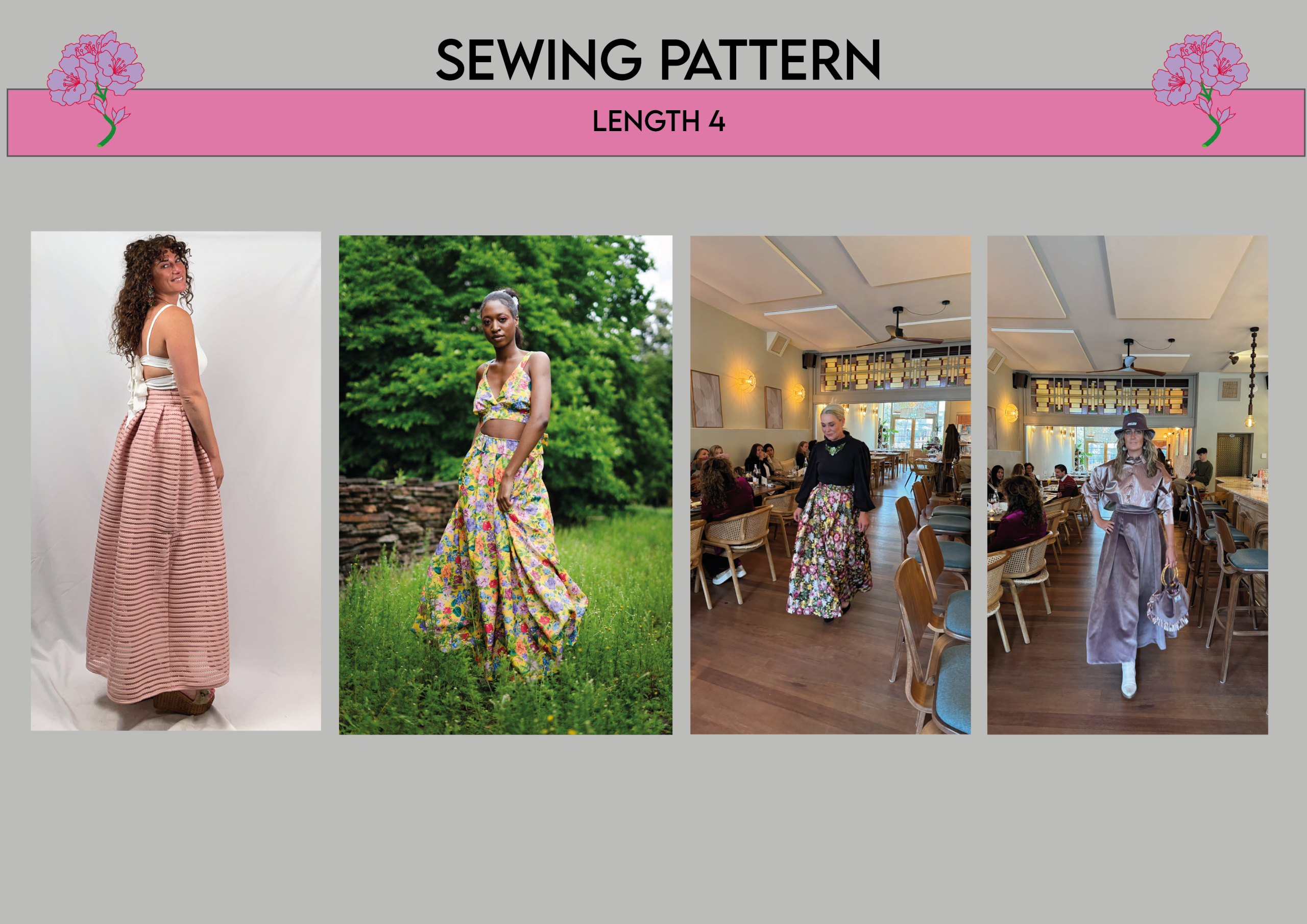 PDF Naaipatroon Pleated Skirt - Afbeelding 4