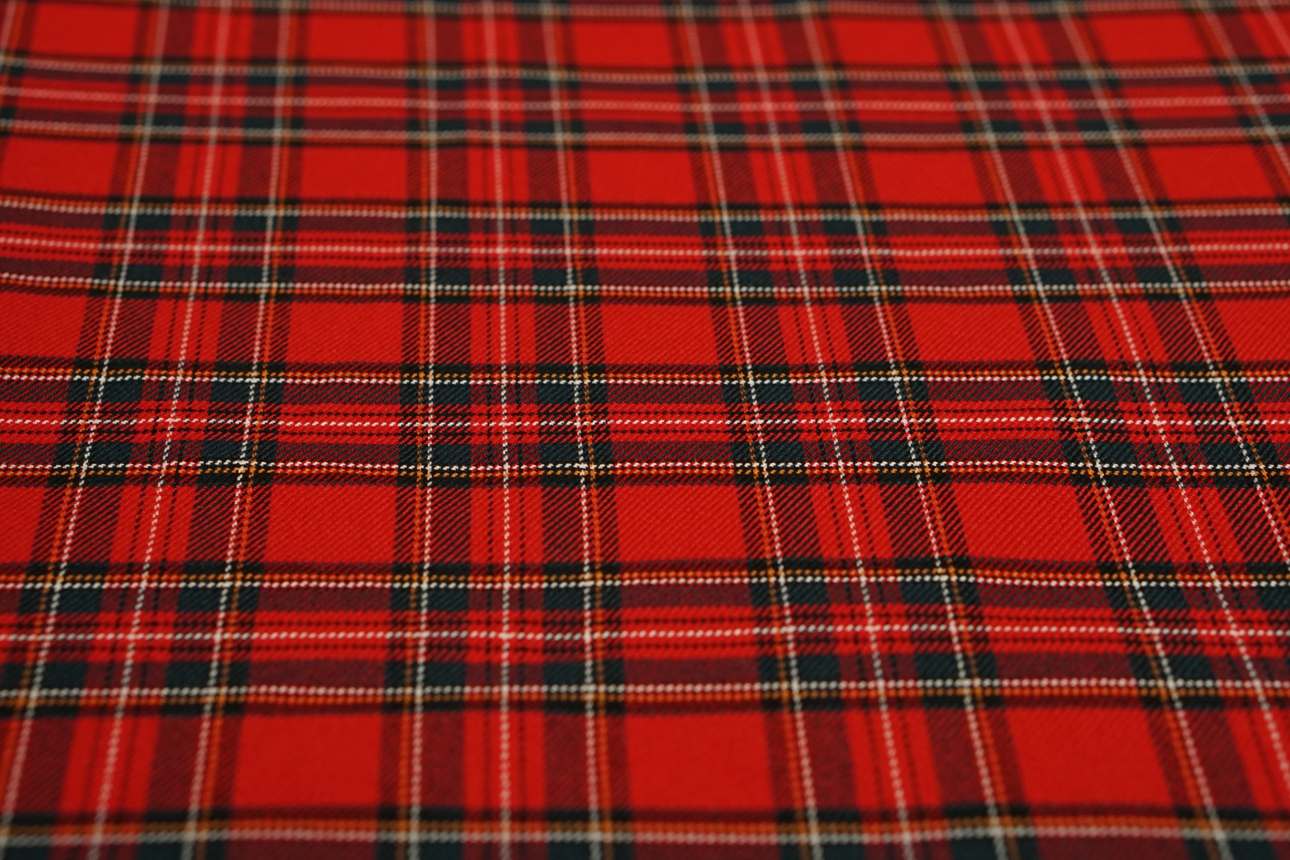 Schotse Ruit Stretch Stewart Rood Klein - Afbeelding 2