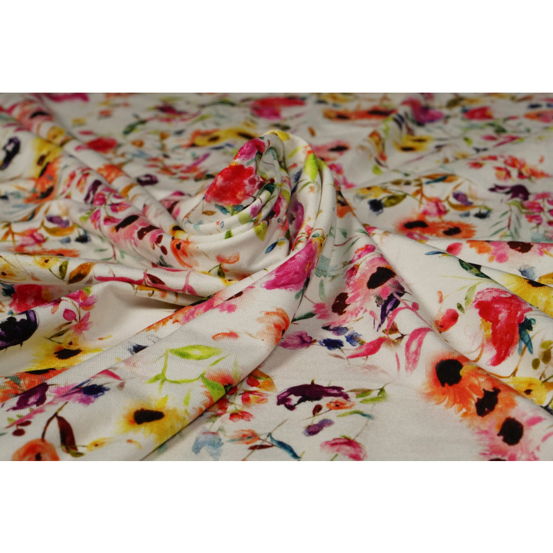 20921/875 Spring Bouquet Viscose Spandex