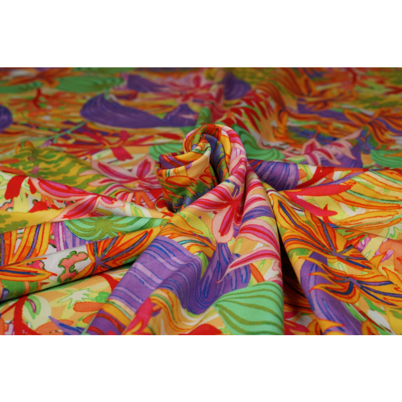 20849/815 Dig Tropical Garden Cotton Spandex