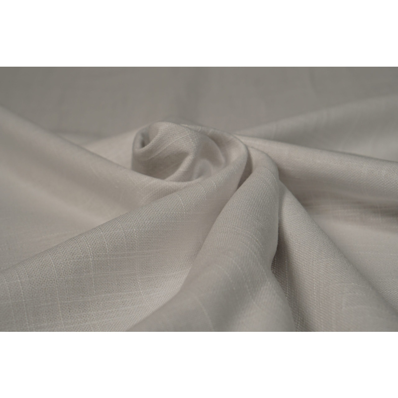 0840/001 Lira Linnen Viscose Wit